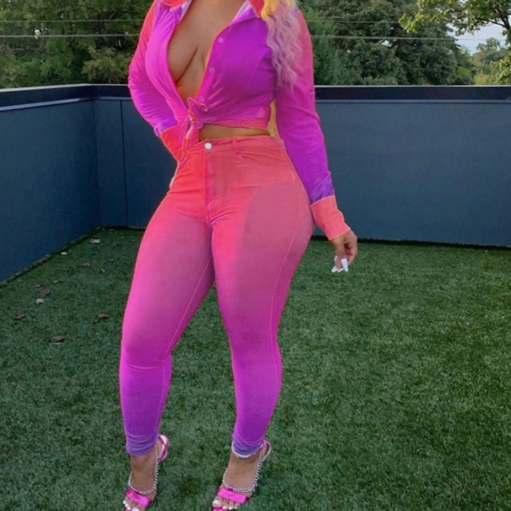 Sexy two piece sets